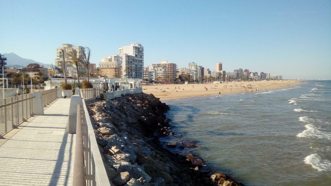 Apto Mar Del Este Alquiler Semanal Solo Familias Playa de Gandia Esterno foto